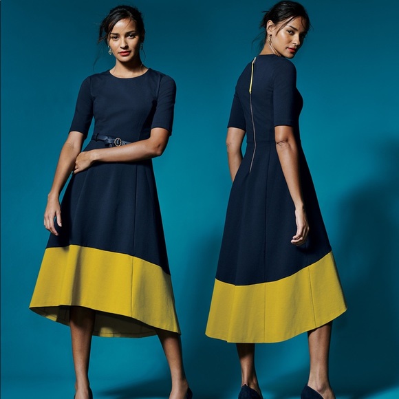 boden wren ponte midi dress